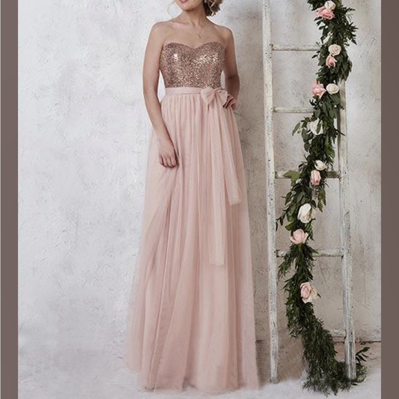 Christina Wu Celebrations Aqua Bridesmaid Dress - Picture 5 of 6